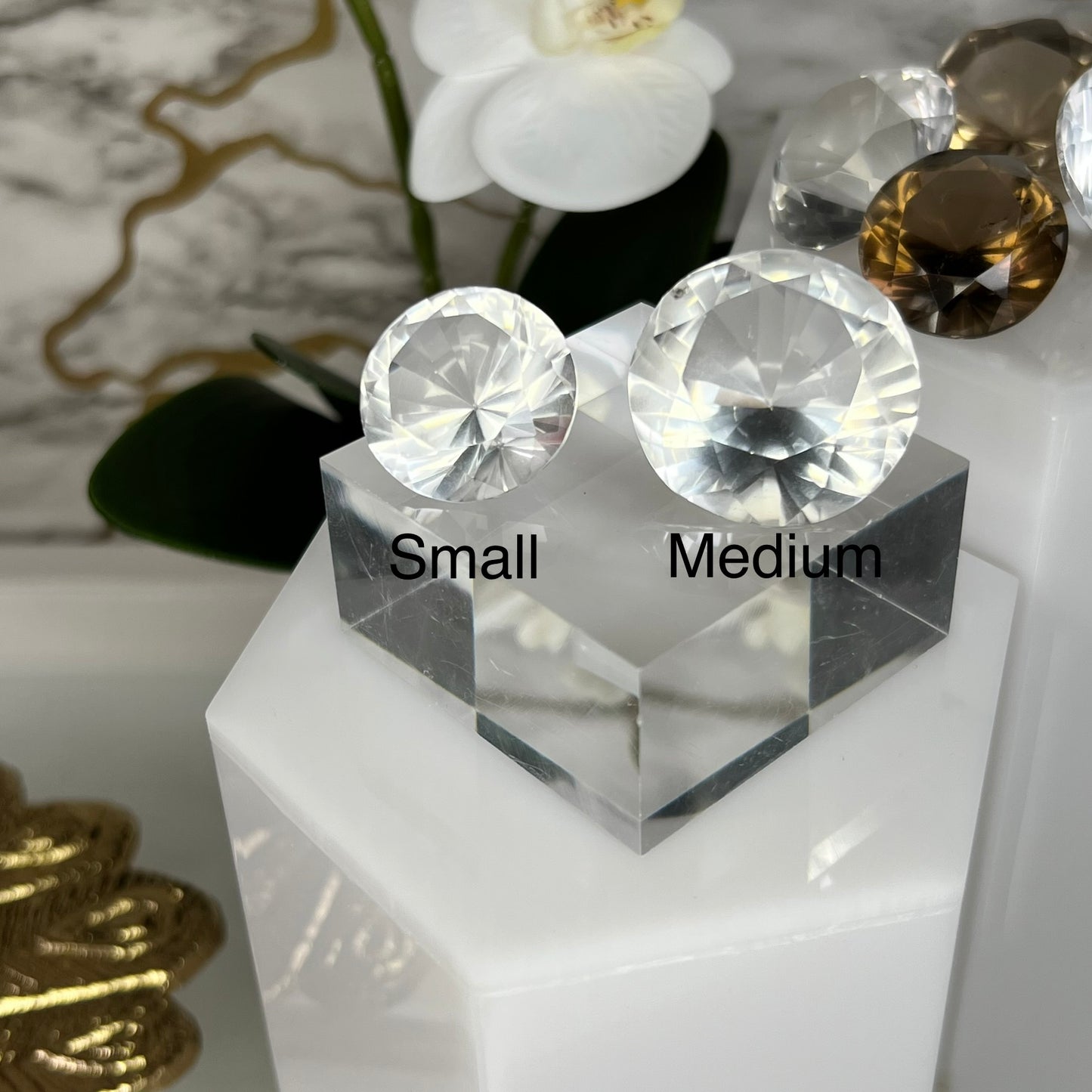 Clear Quartz Diamond