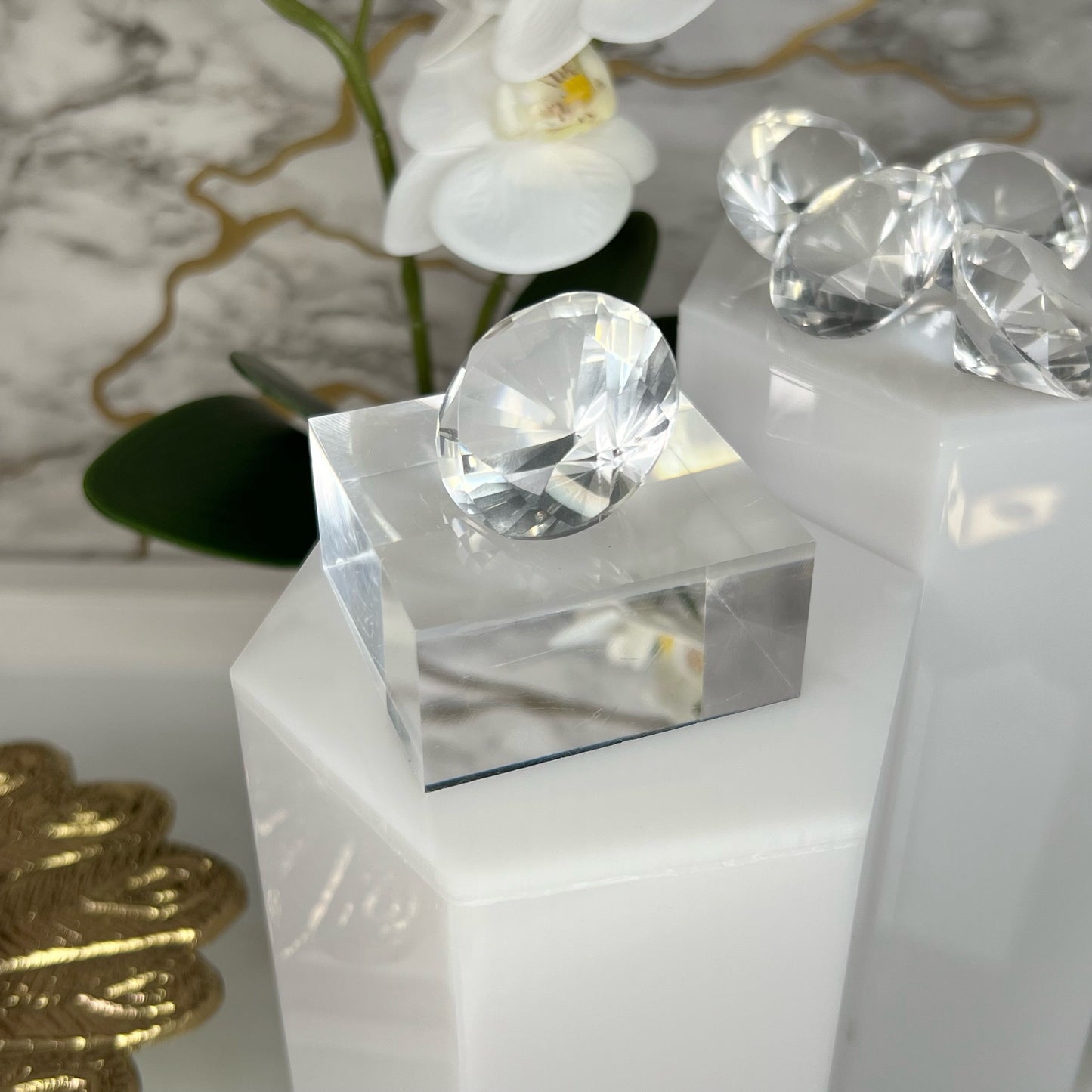 Clear Quartz Diamond